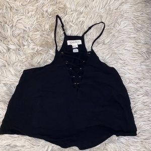 Crisscross camisole tank